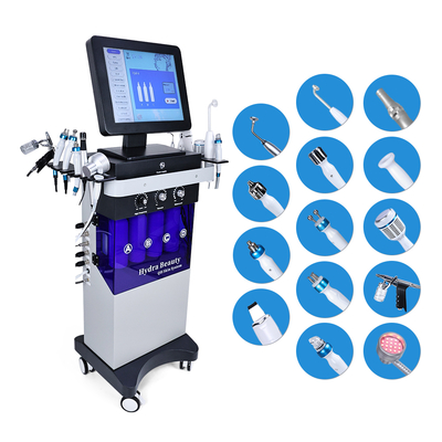 Hottest Korean 14in1 Hydro Microdermbrasion Hydra Oxigen Facial Machine 2023