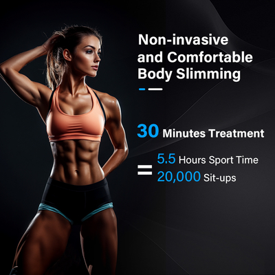 Portable 2 Handles Skin Firming Emssing Body-sculpting Machine