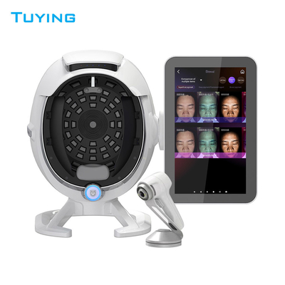 2 in 1 A6 3D Intelligent AI Face Skin Analyzer  with Microscopic Detector