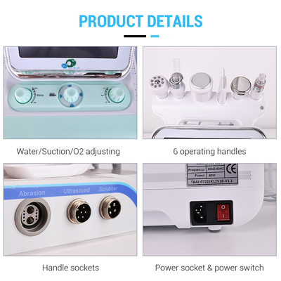 Aesthetic Oxygen Jet Aqua Peel Facial 7 in 1 Hydro Micro Dermabrasion Oxigen Hydra Microdermabrasion Beauty Machine
