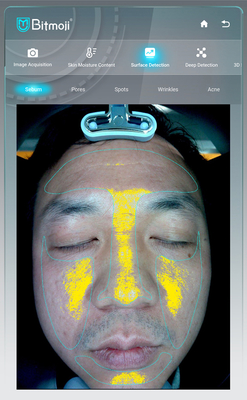 2023 Skin Analyzer 3D Intelligence Facial Skin Analyzer System Scanner Testing Skin Analyzer System