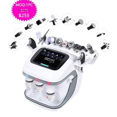 Portable Hyro H2o2 Small Bubble Hydra Aqua Peel Facial Machine 10 in 1