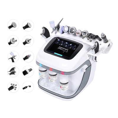 Portable Hyro H2o2 Small Bubble Hydra Aqua Peel Facial Machine 10 in 1