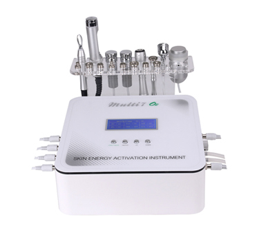 7 in 1 Galvanic Microcurrent Facial Machine Diamond Microdermabrasion Electroporation Mesotherapy Emssings Face Lift Machine