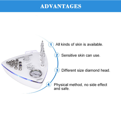 Big Promotion Portable Blackhead Removal and Wrinkle Removal Vacuum and Micro Crystal Dermabrasion Machine