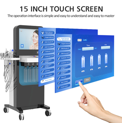 13 in 1 Hydra Jet Peel Machine Diamond Microdermabrasion Deep Cleaning Facial Beauty Instrument