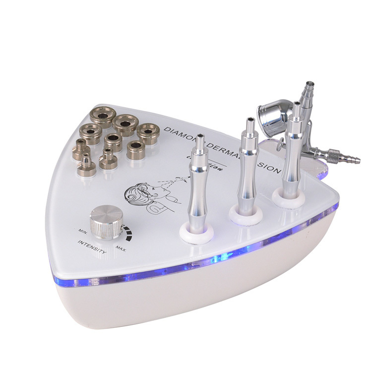 Portable 2 in1 Deep Cleansing Microdermabrasion Peel Blackhead Removal Hydra Dermabrasion Machine Oxygen Spray Facial Machine